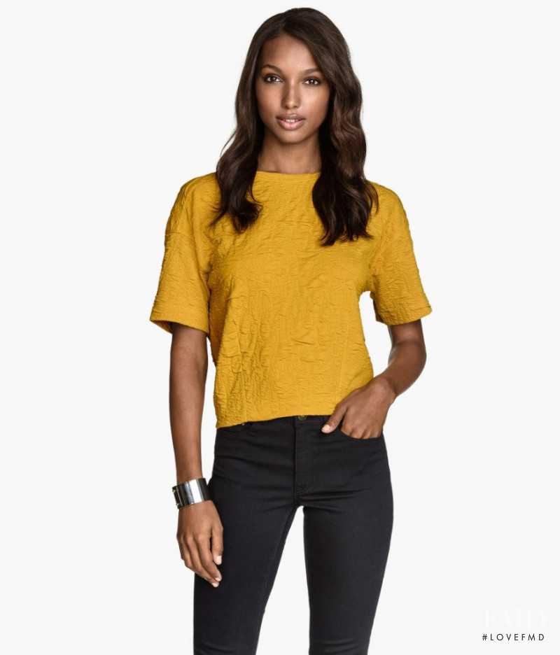 Jasmine Tookes featured in  the H&M catalogue for Summer 2015