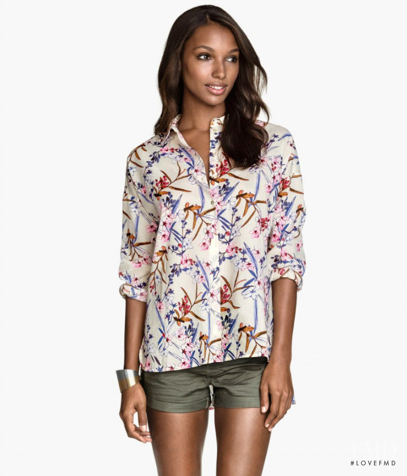 Jasmine Tookes featured in  the H&M catalogue for Summer 2015