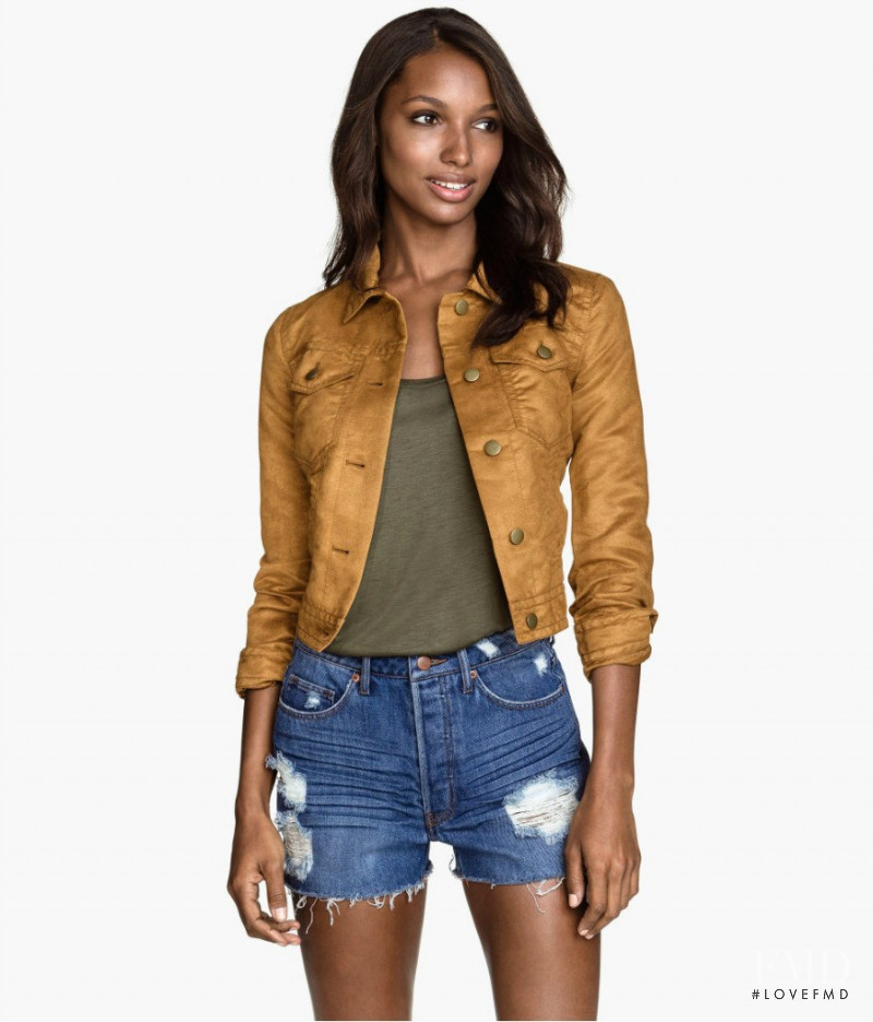 Jasmine Tookes featured in  the H&M catalogue for Summer 2015