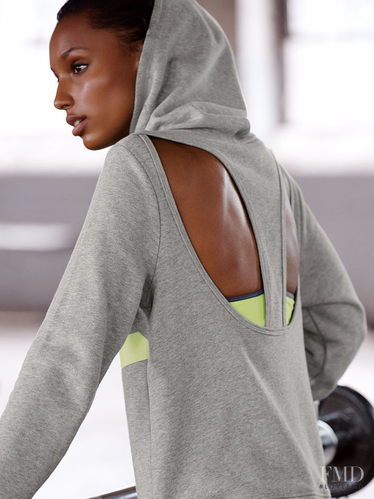 Jasmine Tookes featured in  the Victoria\'s Secret VSX catalogue for Autumn/Winter 2015