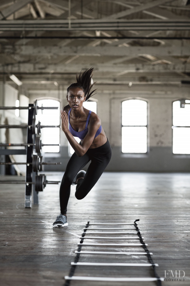 Jasmine Tookes featured in  the Victoria\'s Secret VSX catalogue for Autumn/Winter 2015