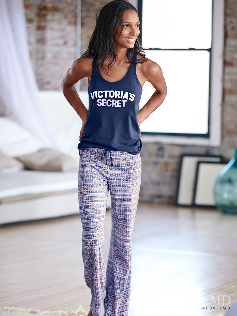Jasmine Tookes featured in  the Victoria\'s Secret catalogue for Autumn/Winter 2015