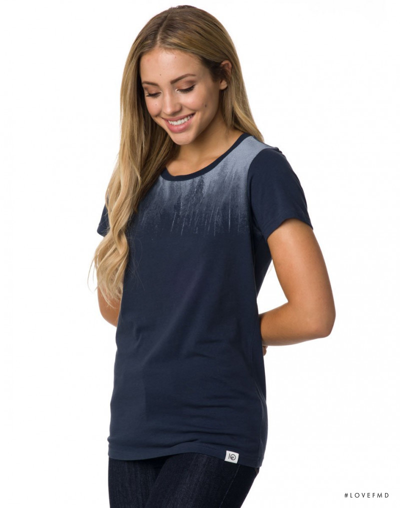 Charly Jordan featured in  the tentree catalogue for Spring/Summer 2019
