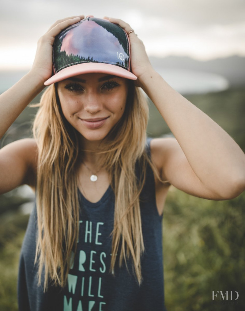 Charly Jordan featured in  the tentree lookbook for Spring/Summer 2018