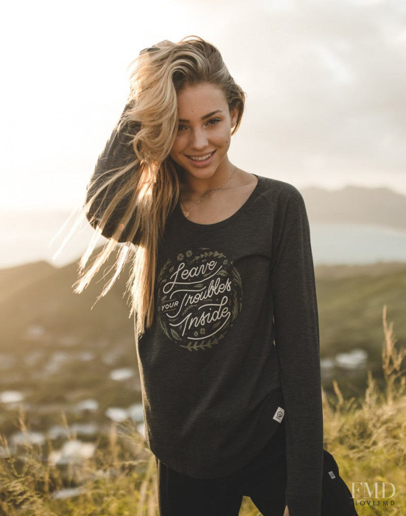 Charly Jordan featured in  the tentree lookbook for Spring/Summer 2018