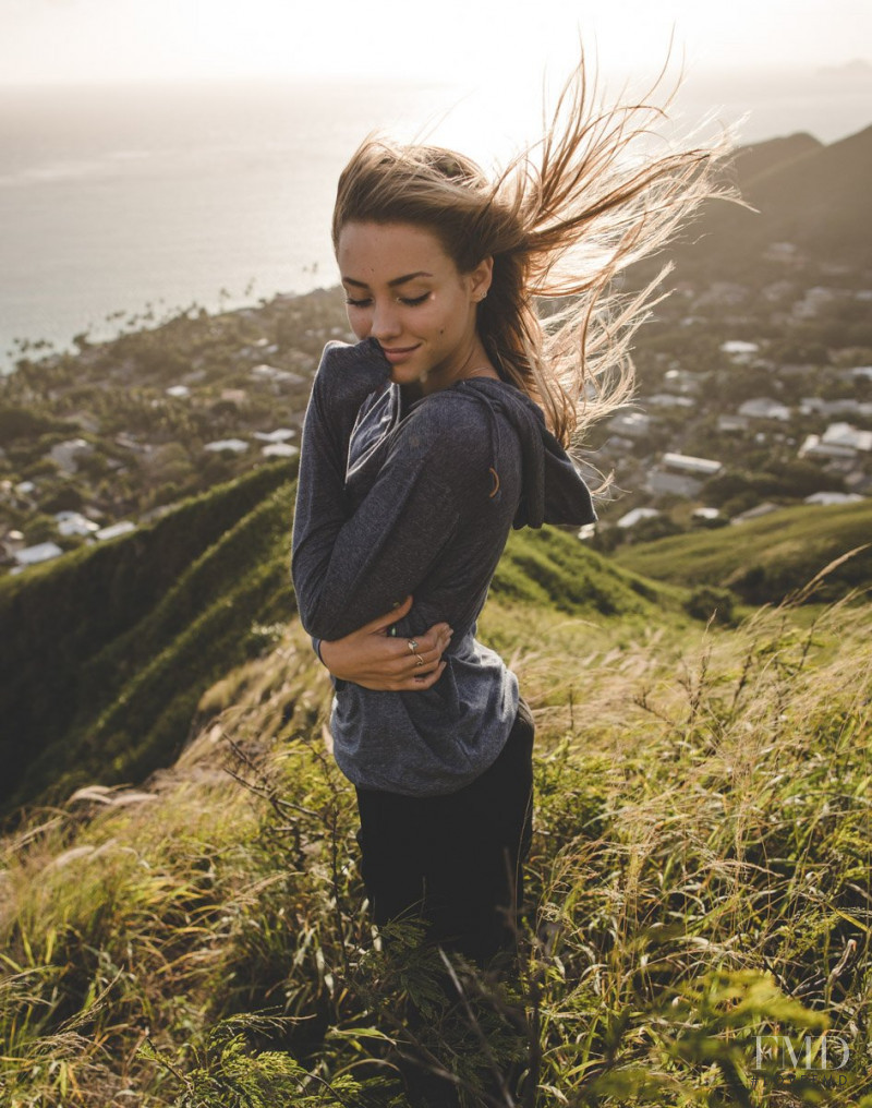 Charly Jordan featured in  the tentree lookbook for Spring/Summer 2018