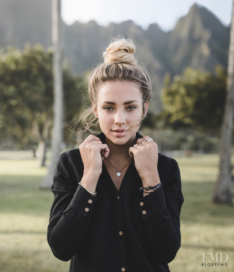 Charly Jordan featured in  the tentree lookbook for Spring/Summer 2018