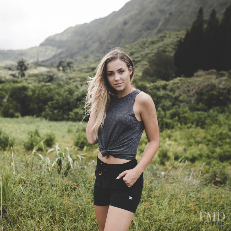 Charly Jordan featured in  the tentree lookbook for Spring/Summer 2018