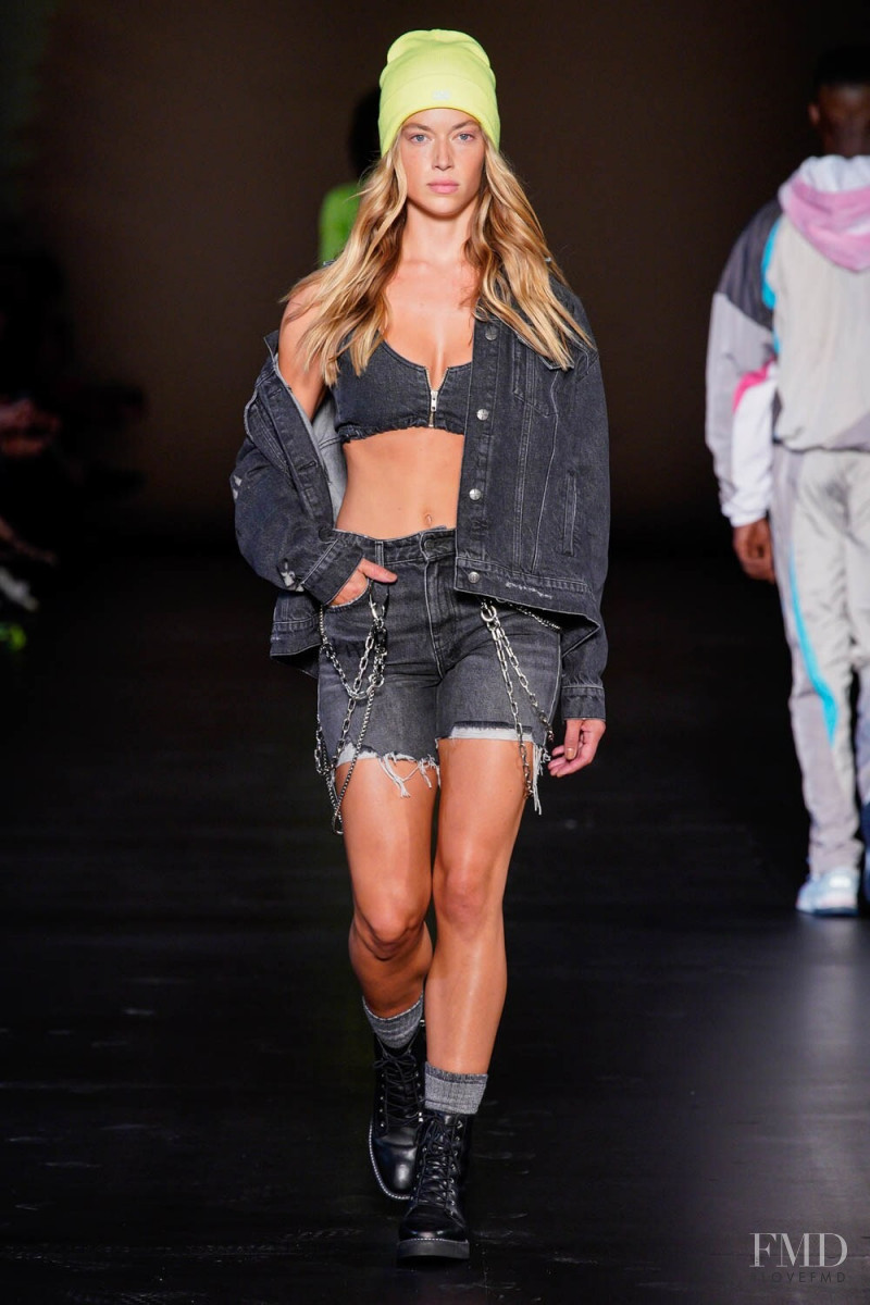 Hannah Ferguson featured in  the Kith fashion show for Spring/Summer 2020