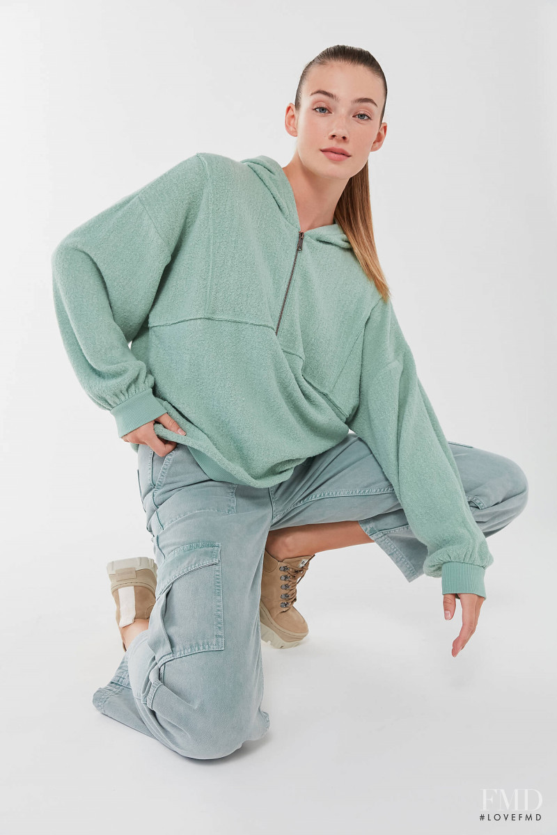 Lorena Rae featured in  the Urban Outfitters catalogue for Autumn/Winter 2019