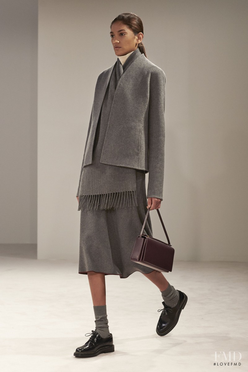 Hadassa Lima featured in  the The Row fashion show for Autumn/Winter 2014