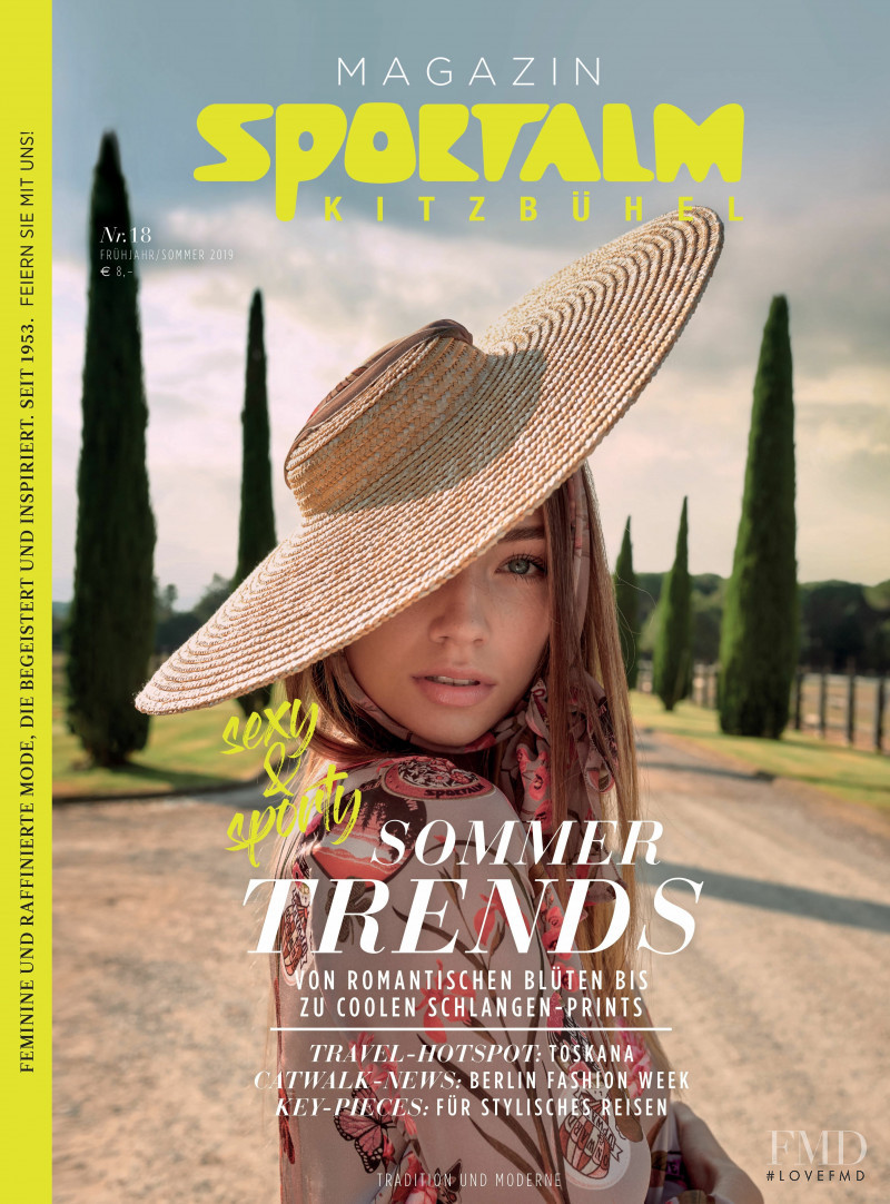 Lorena Rae featured in  the Sportalm lookbook for Spring/Summer 2019