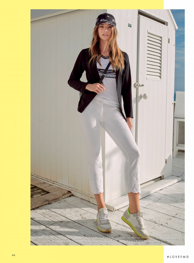 Lorena Rae featured in  the Sportalm lookbook for Spring/Summer 2019