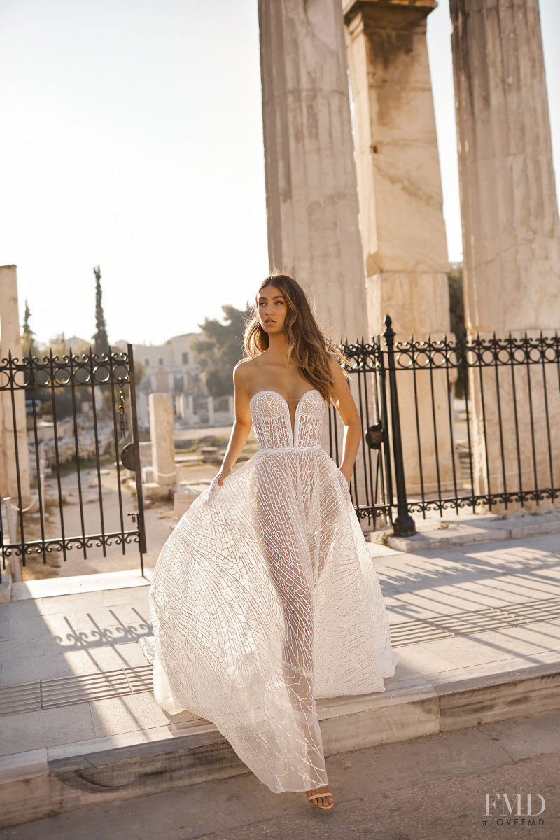 Lorena Rae featured in  the Berta Bridal lookbook for Autumn/Winter 2018