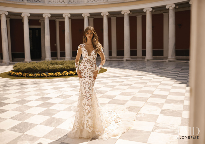 Lorena Rae featured in  the Berta Bridal lookbook for Autumn/Winter 2018