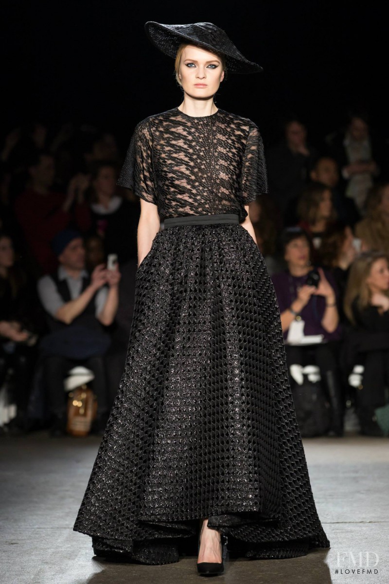 Christian Siriano fashion show for Autumn/Winter 2014