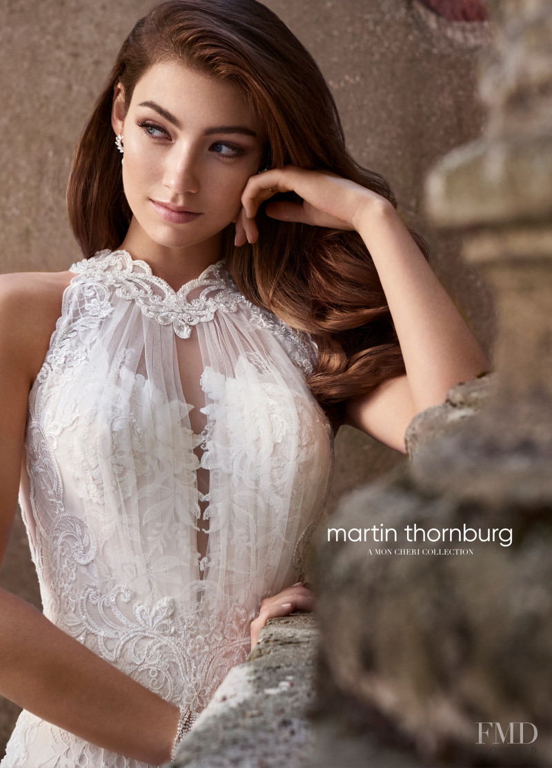 Lorena Rae featured in  the Martin Thornburg lookbook for Spring/Summer 2019