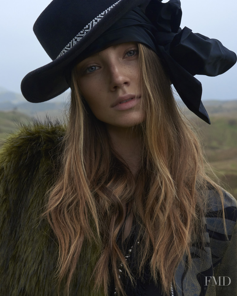 Lorena Rae featured in  the Sportalm catalogue for Autumn/Winter 2018