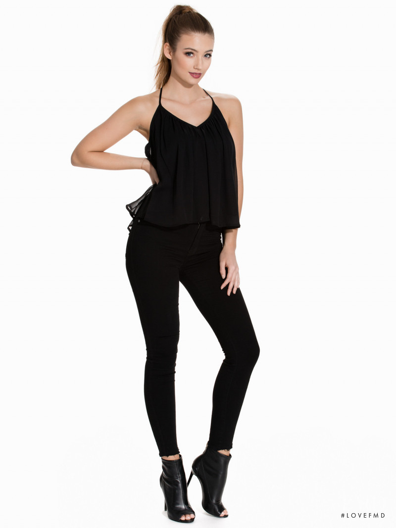 Lorena Rae featured in  the nelly.com catalogue for Spring/Summer 2016