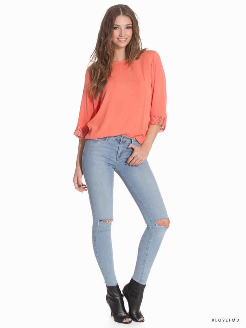 Lorena Rae featured in  the nelly.com catalogue for Spring/Summer 2016