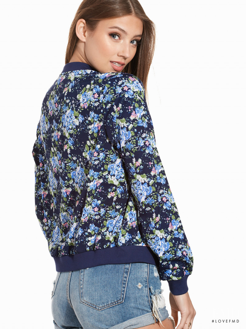 Lorena Rae featured in  the nelly.com catalogue for Spring/Summer 2016