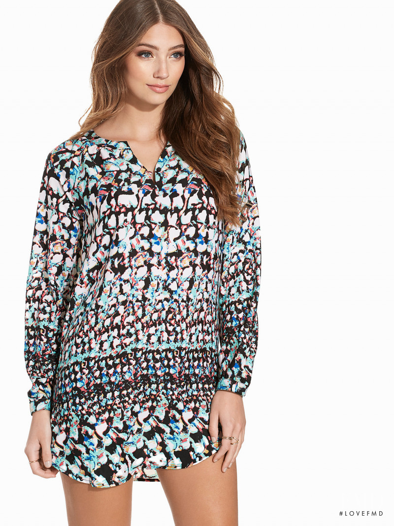 Lorena Rae featured in  the nelly.com catalogue for Spring/Summer 2016