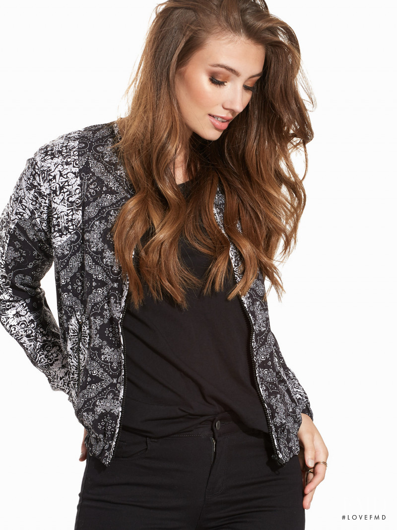 Lorena Rae featured in  the nelly.com catalogue for Spring/Summer 2016