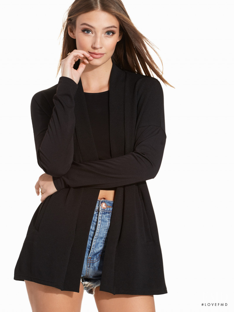 Lorena Rae featured in  the nelly.com catalogue for Spring/Summer 2016