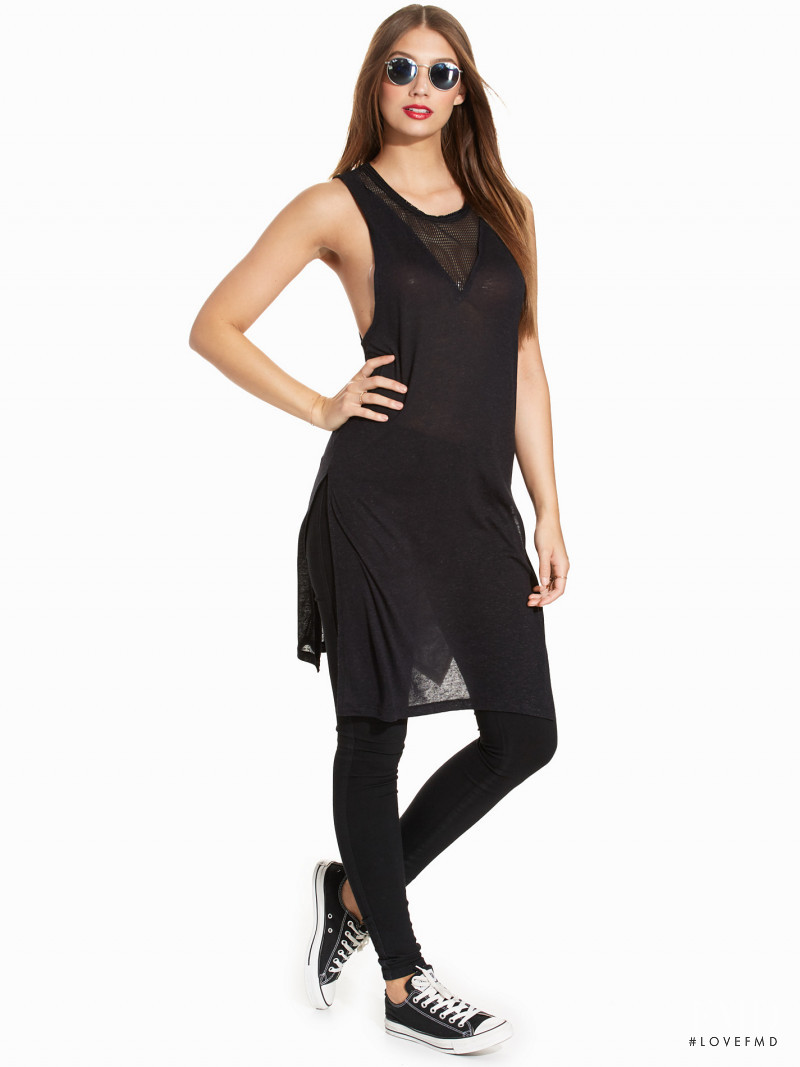Lorena Rae featured in  the nelly.com catalogue for Spring/Summer 2016