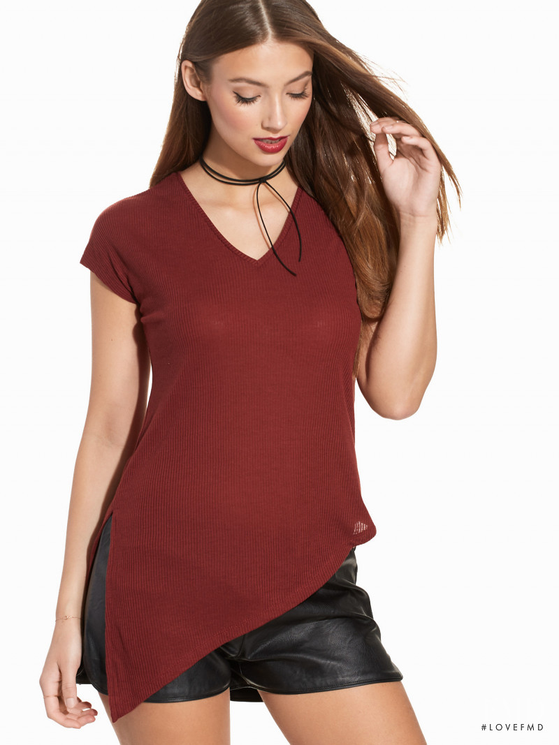 Lorena Rae featured in  the nelly.com catalogue for Spring/Summer 2016