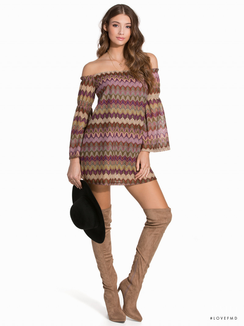 Lorena Rae featured in  the nelly.com catalogue for Spring/Summer 2016