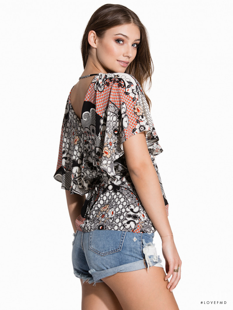Lorena Rae featured in  the nelly.com catalogue for Spring/Summer 2016