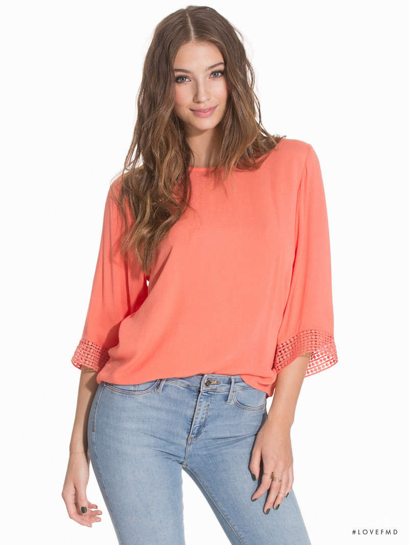 Lorena Rae featured in  the nelly.com catalogue for Spring/Summer 2016