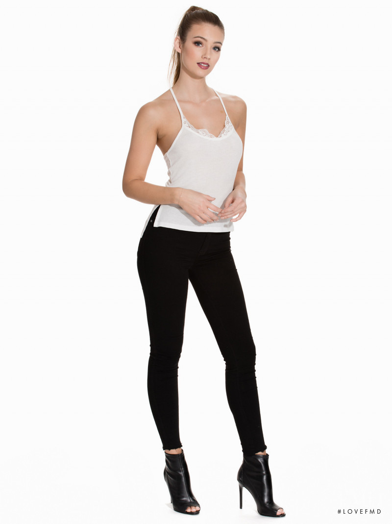 Lorena Rae featured in  the nelly.com catalogue for Spring/Summer 2016