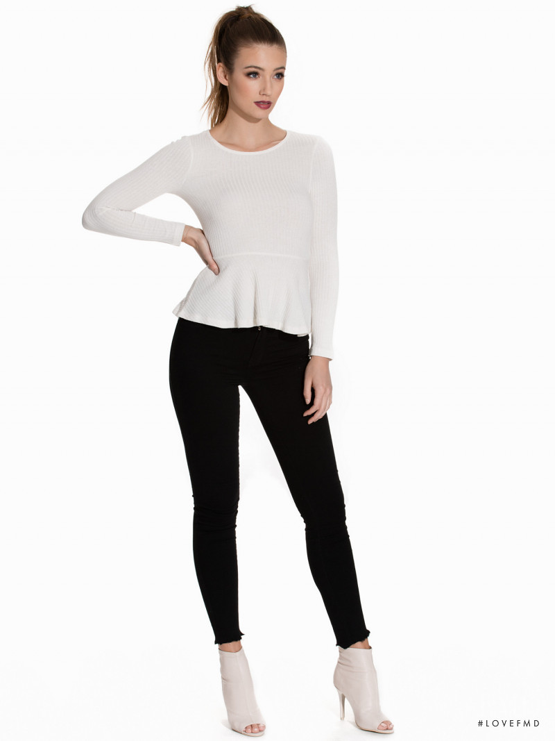 Lorena Rae featured in  the nelly.com catalogue for Spring/Summer 2016