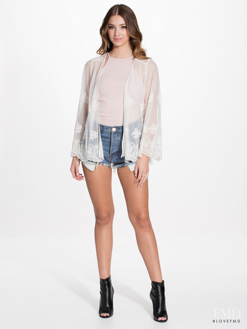 Lorena Rae featured in  the nelly.com catalogue for Spring/Summer 2016