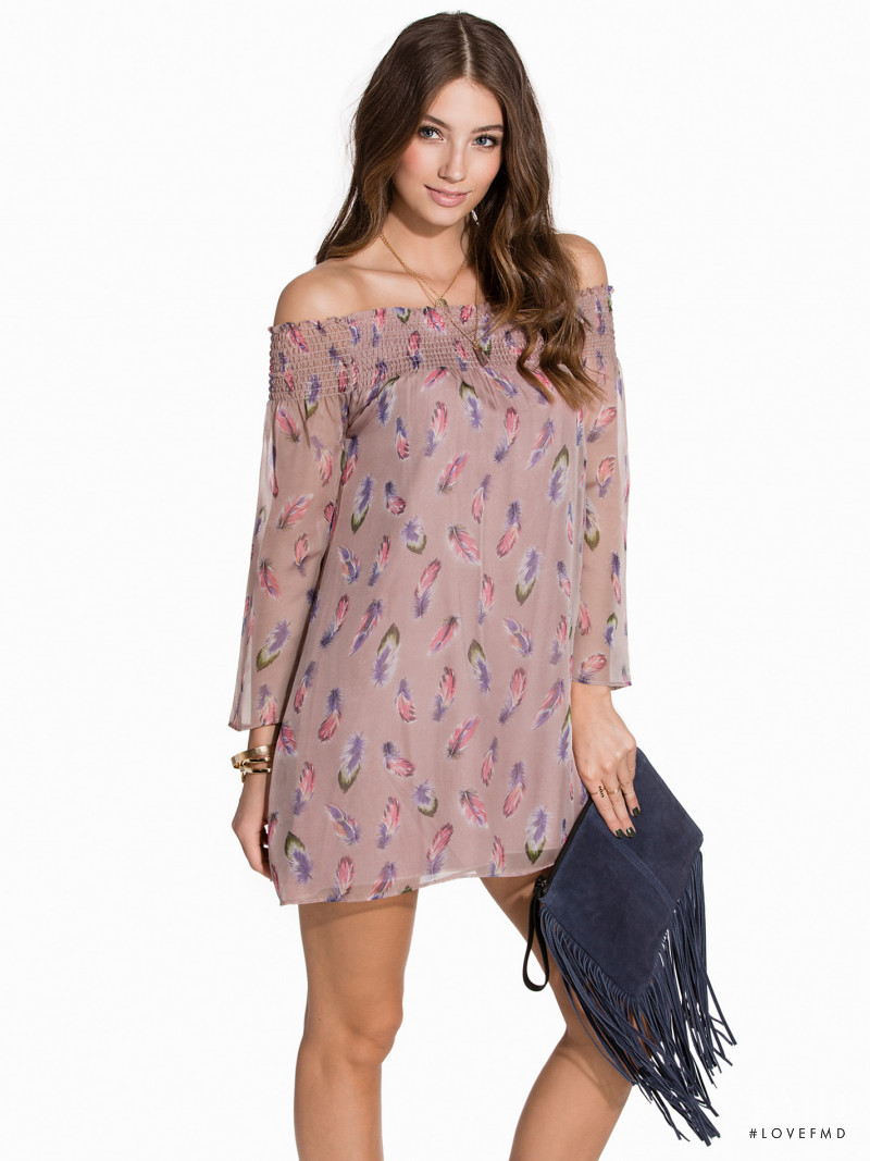 Lorena Rae featured in  the nelly.com catalogue for Spring/Summer 2016