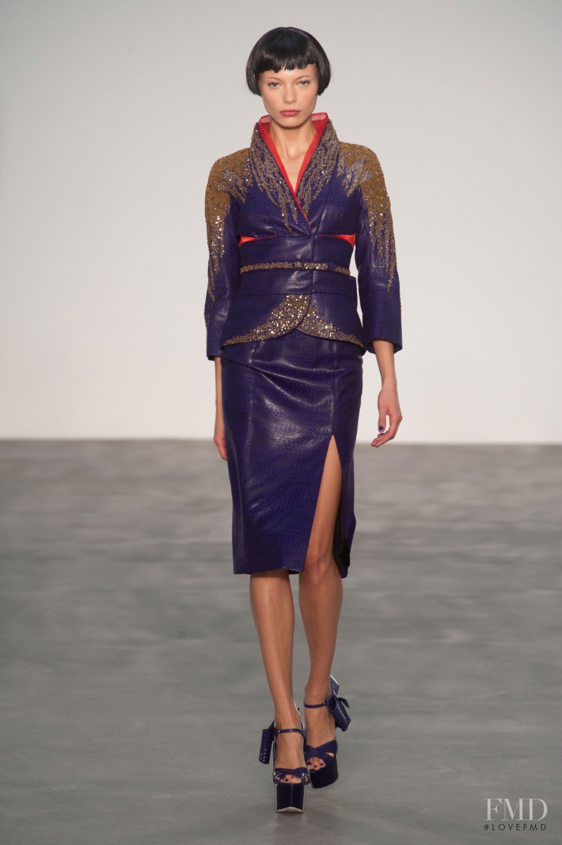 L\'Wren Scott fashion show for Spring/Summer 2014