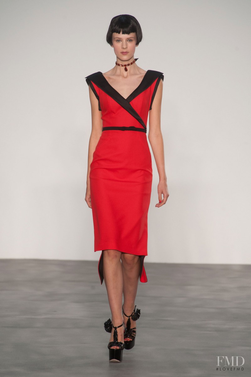 L\'Wren Scott fashion show for Spring/Summer 2014