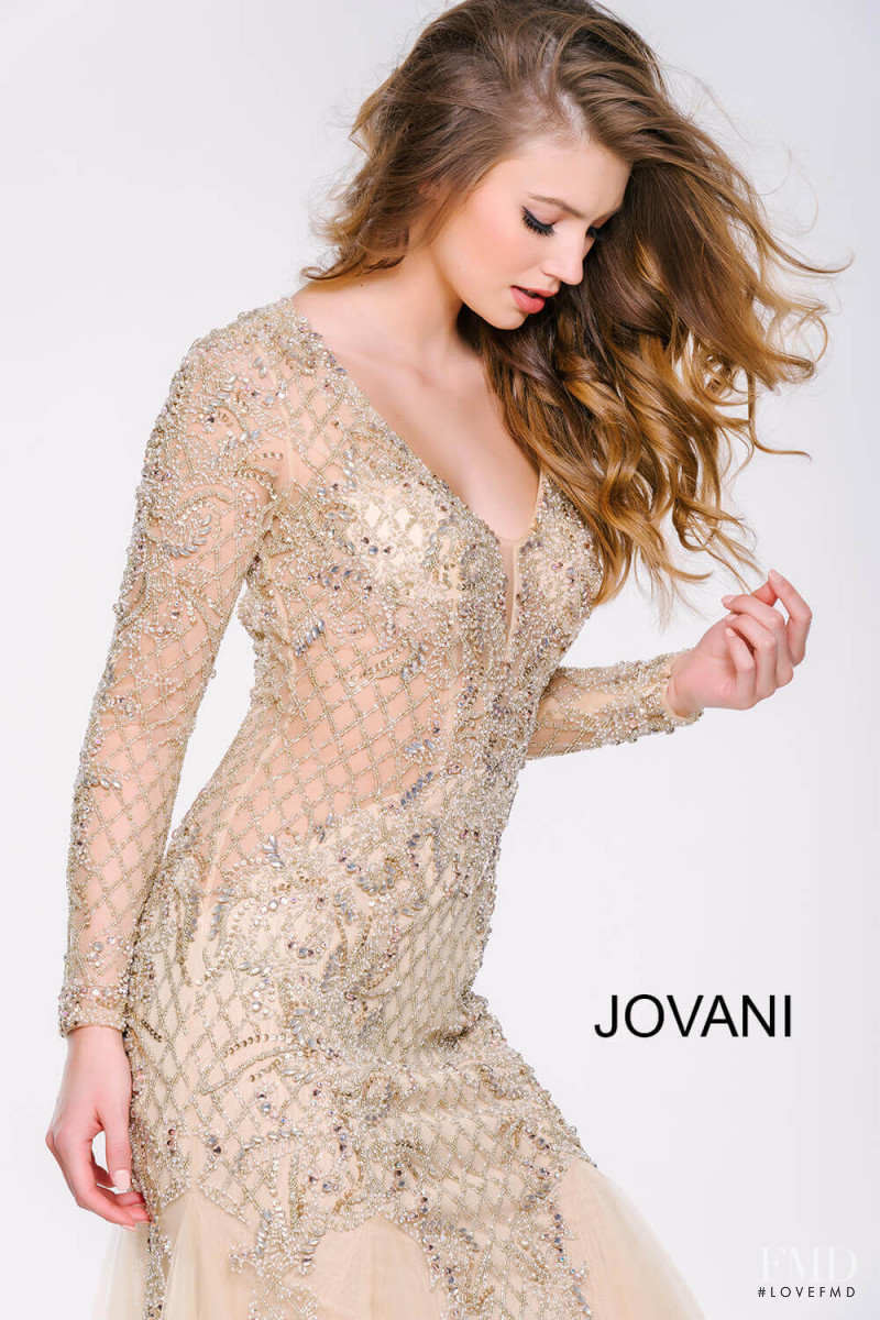 Lorena Rae featured in  the Jovani lookbook for Spring/Summer 2016