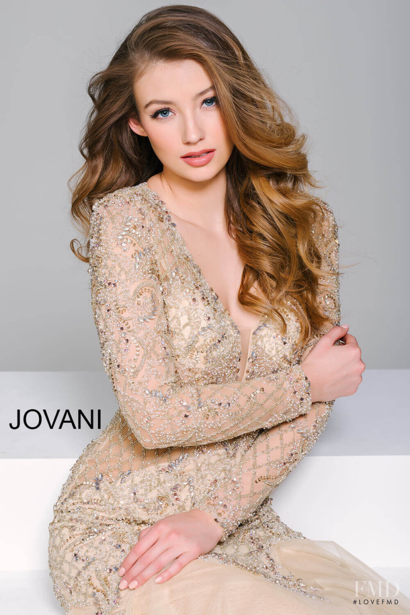 Lorena Rae featured in  the Jovani lookbook for Spring/Summer 2016