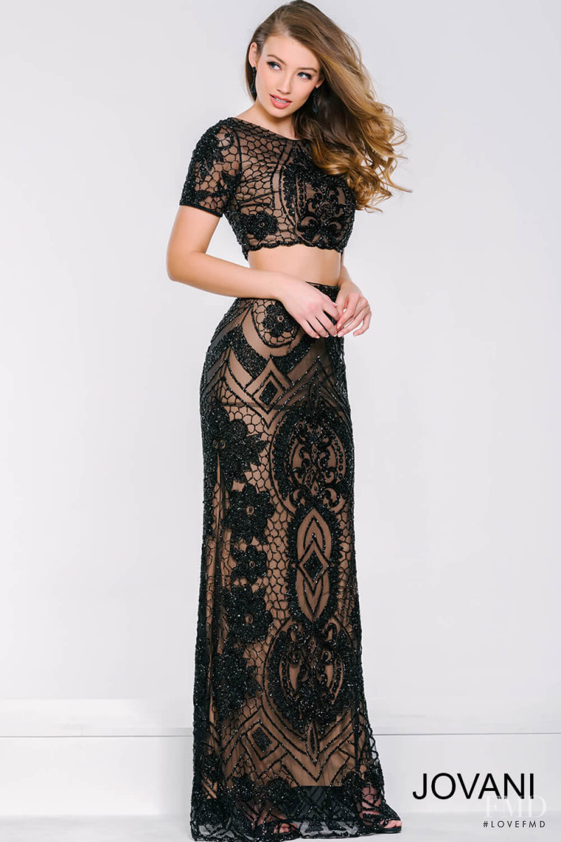 Lorena Rae featured in  the Jovani lookbook for Spring/Summer 2016