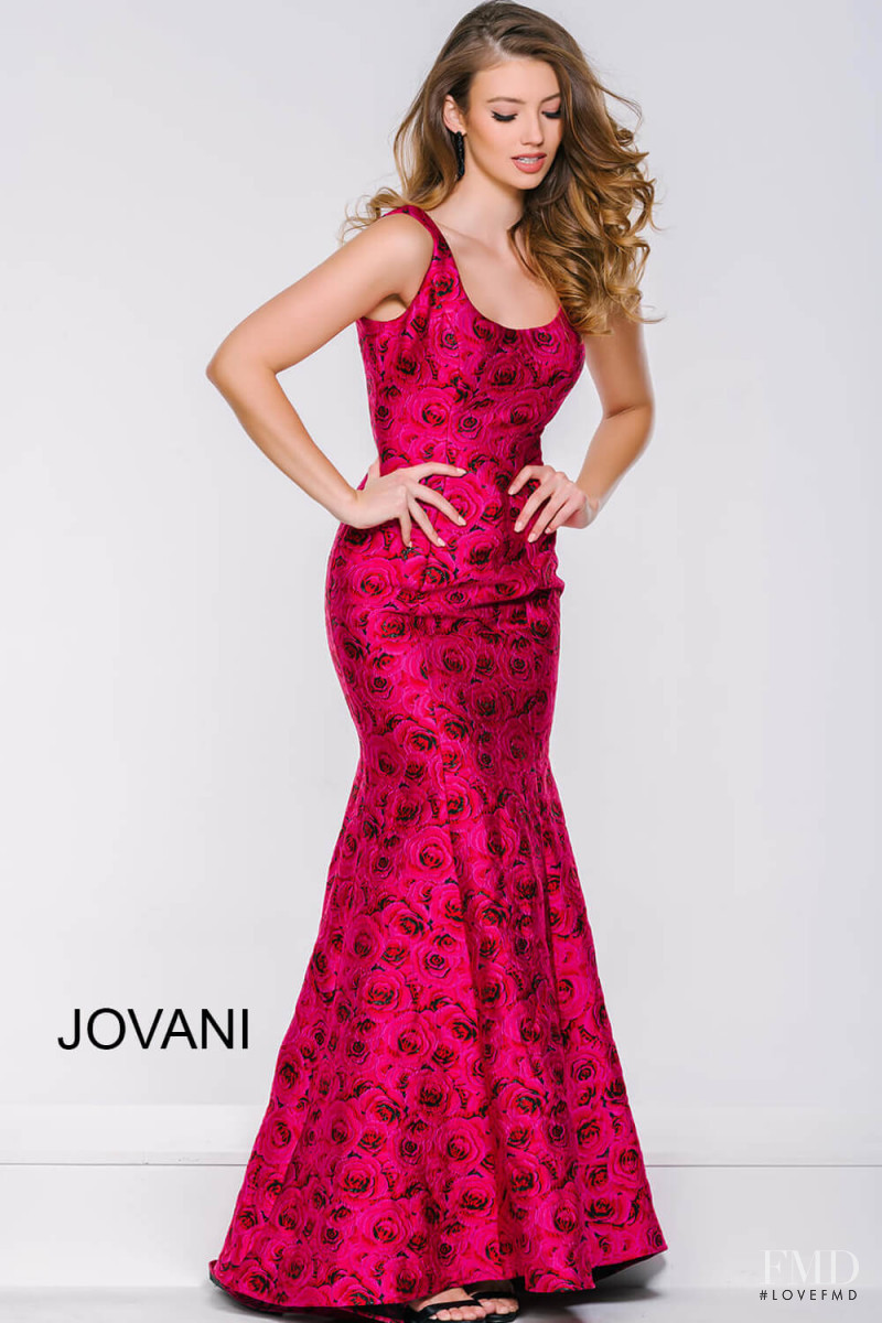 Lorena Rae featured in  the Jovani lookbook for Spring/Summer 2016