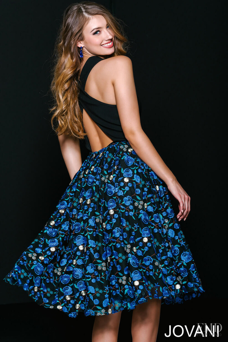 Lorena Rae featured in  the Jovani lookbook for Spring/Summer 2016