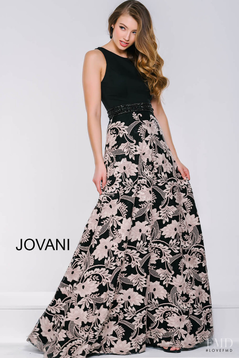 Lorena Rae featured in  the Jovani lookbook for Spring/Summer 2016