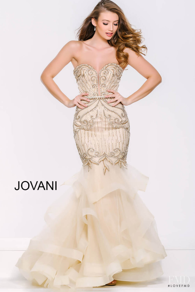 Lorena Rae featured in  the Jovani lookbook for Spring/Summer 2016