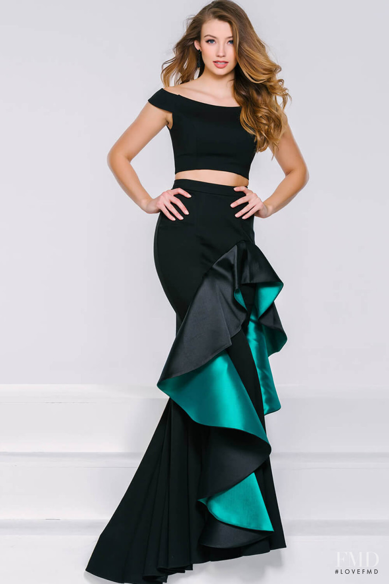 Lorena Rae featured in  the Jovani lookbook for Spring/Summer 2016