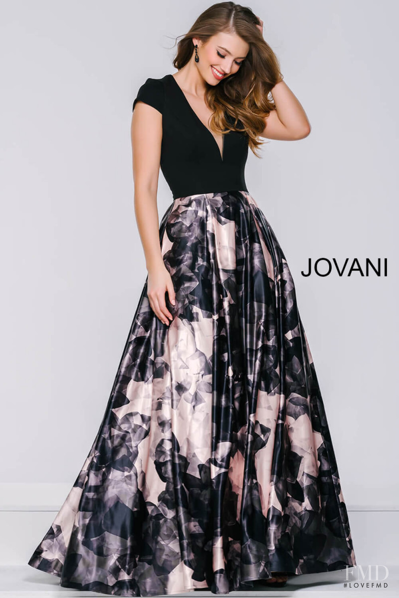 Lorena Rae featured in  the Jovani lookbook for Spring/Summer 2016