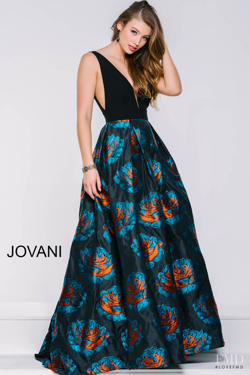 Lorena Rae featured in  the Jovani lookbook for Spring/Summer 2016