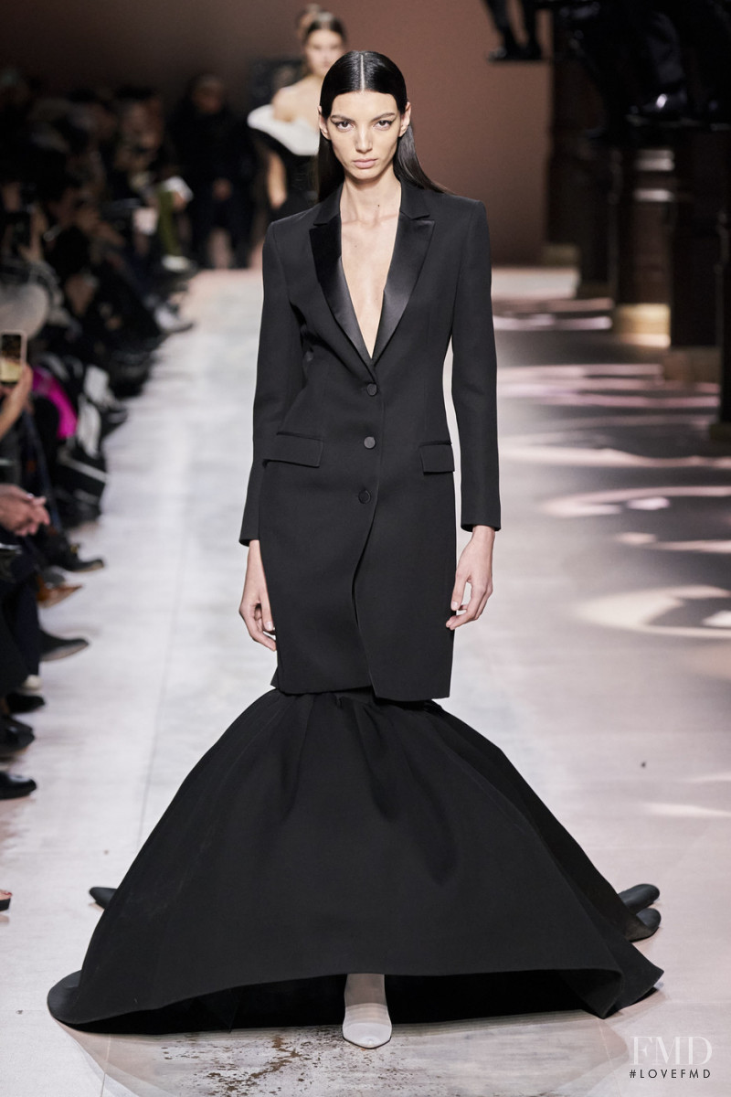 Cynthia Arrebola featured in  the Givenchy Haute Couture fashion show for Spring/Summer 2020
